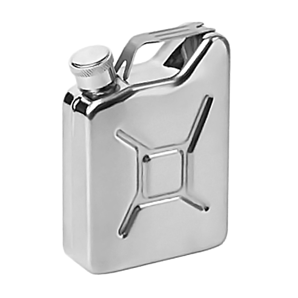 Stainless Steel Canister Shaped Hip Flask